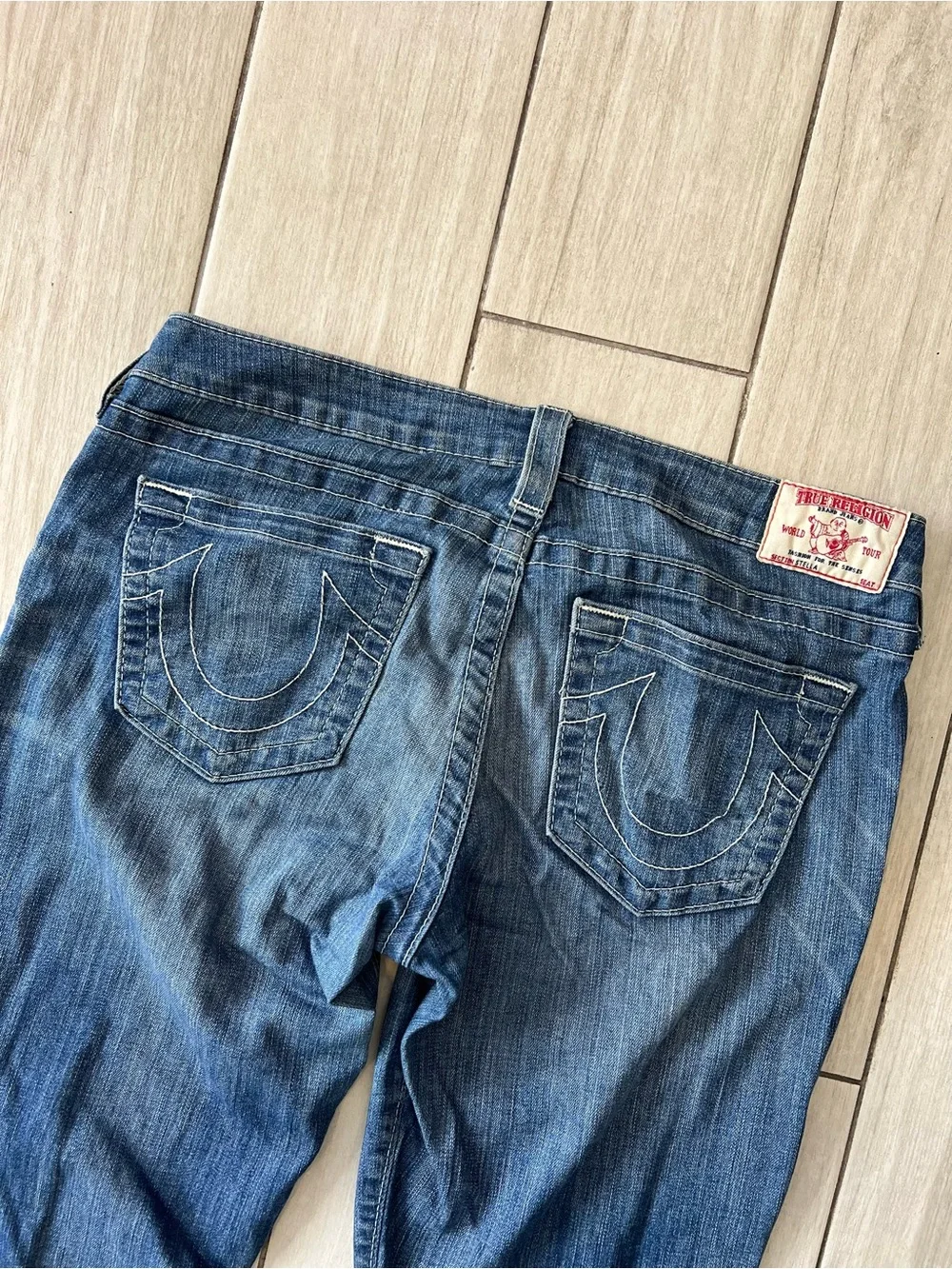 True Religion Jodie Jeans 32 Blue Blue Denim USA Designer